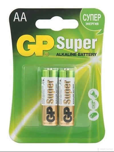 GP GP15A-2CR2 Super Alkaline