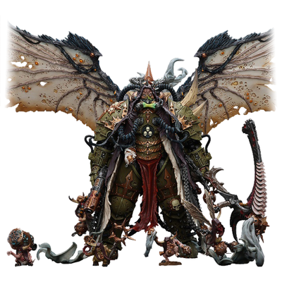 Мортарион, демонический примарх Гвардии Смерти (Warhammer 40K) - КОЛЛЕКЦИОННАЯ ФИГУРКА 1/18 Mortarion, Daemon Primarch of Nurgle (JT02564) - JOYTOY