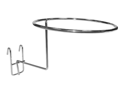 P023 Крючок на решетку под шапки хром