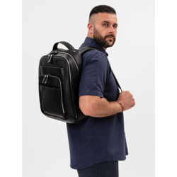 Кожаный рюкзак Monfestino black (арт. 3034-01)