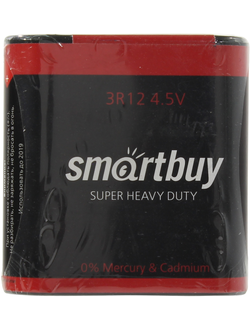 Батарейка Планета солевая Smartbuy SBBZ-3R12-1S, 4.5V 1 шт