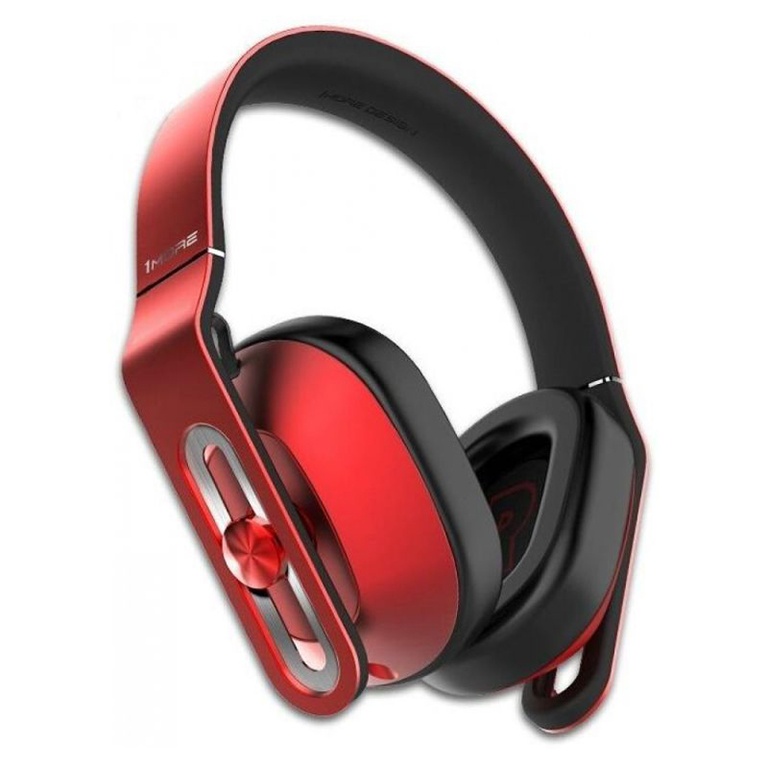 Аксессуары - Накладные наушники с микрофоном 1MORE MK801 Over-Ear Красные
