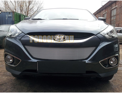Защита радиатора Hyundai IX35 2010- chrome