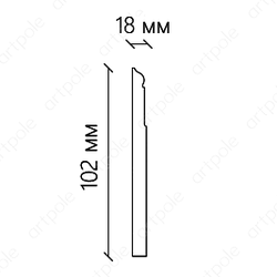Плинтус S1PL1