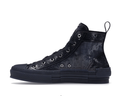 Кеды Converse Dior (Конверс Диор) синие высокие Dior B23 Blue Raised Oblique интернет-магазин