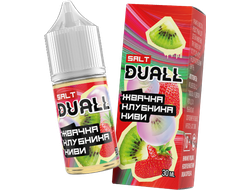 DUALL SALT (STRONG) 30ml - ЖВАЧКА / КЛУБНИКА / КИВИ