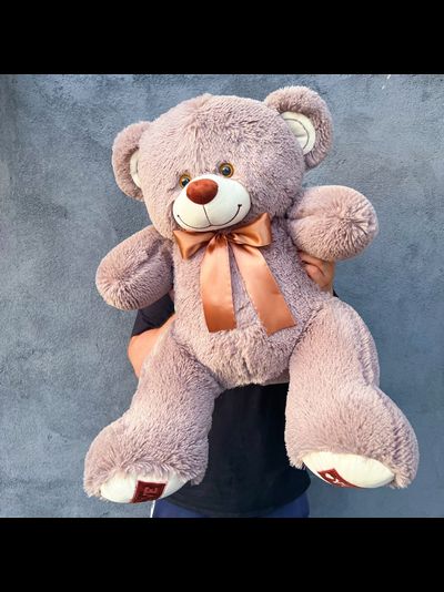 Плюшевый мишка 90 см кофейный Микки