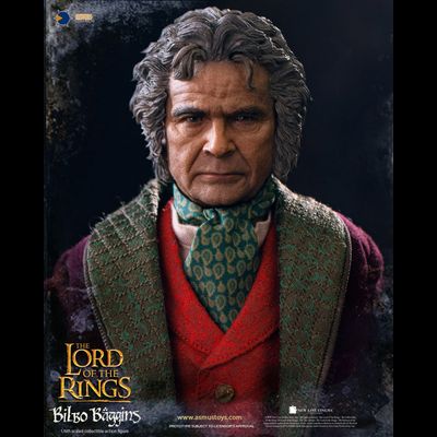 Старый Бильбо Бэггинс ("Властелин Колец") - КОЛЛЕКЦИОННАЯ ФИГУРКА 1/6 THE LORD OF THE RINGS SERIES: Bilbo Baggins (LOTR31) - ASMUS TOYS