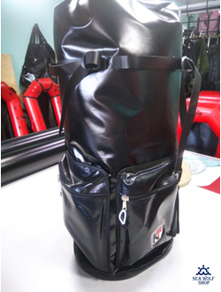 ГермоРюкзак 100л KF "Универсал" ПВХ-750 с 3мя карманами