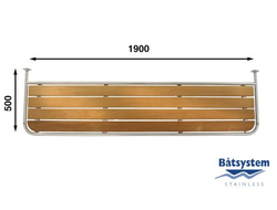 Транцевая площадка Batsystem PM19050 1900 x 500 мм, 9519037420