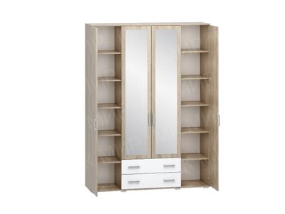 Спальня Сопрано дуб сонома/белый