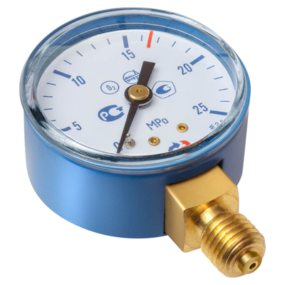 Манометр с поверкой 25,0 МПа, кислород