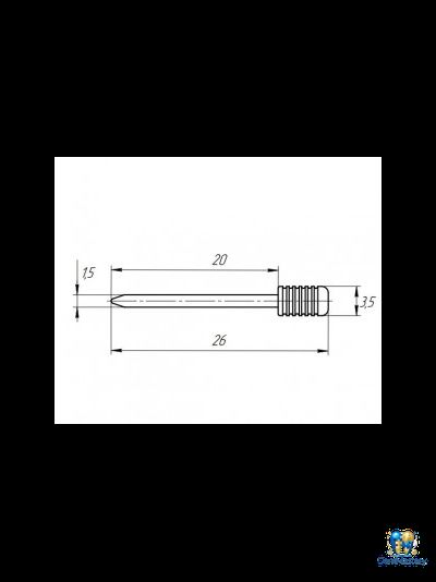 Пин для фиксации навигационного шаблона Ø 1.5 мм 3Diemme