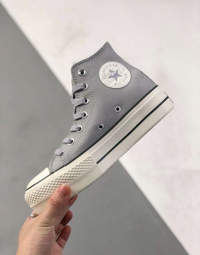Кожаные кеды Converse купить в Спб, кеды Конверс A03251C оригинал фото