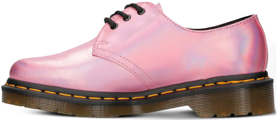 DR.MARTENS 1461 ICED METALLIC 3 EYE BOOT PINK