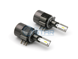 Светодиодная лампа H15 F4 4500Lm, 6000K, 12v, 1шт