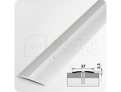 Порог одноуровневый c открытым крепежом Лука ПС 03.2700.16 Белый