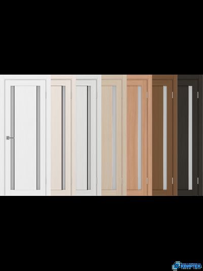 Дверь Оптима Порте царговая экошпон Турин 522АПС.212 молдинг SC/SB купить в Челябинске | КВИРТЕК