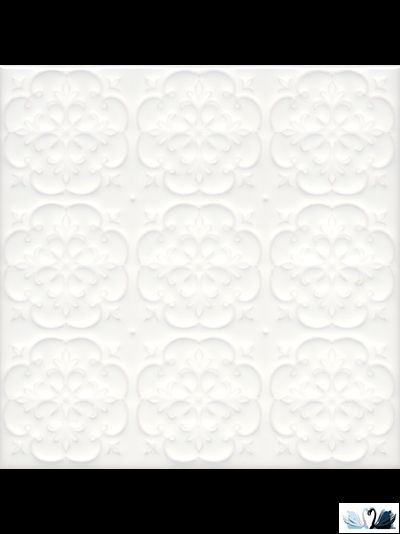 Керамическая плитка Kerama Marazzi Суррей белый 20x20 глянцевый