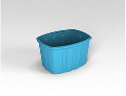Ванна 200 литров О200 синяя