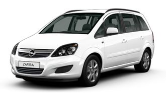 Автомобильные чехлы для Opel Zafira B 5 мест