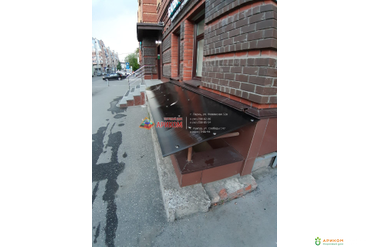 ремонт козырька на советской 