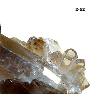 Раухтопаз натуральный (микро-друза) Казахстан №2-52: 31,6г - 47*33*24мм