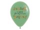 Воздушные шары с гелием "С днем рождения! ботаника" 30см