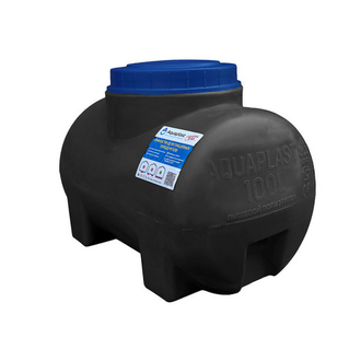 Емкость 100 литров горизонтальная Аквапласт