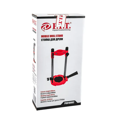 Стойка для дрели P.I.T. P0010002, диаметр 40мм, регулировка угла и глубины