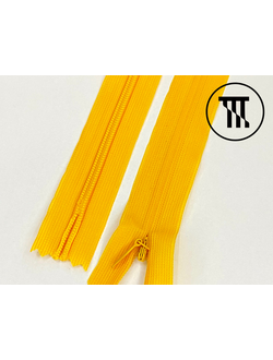 Молния потайная, цв. Тёмно-жёлтый