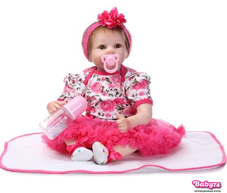 Кукла реборн — девочка "Кристина" 55 см