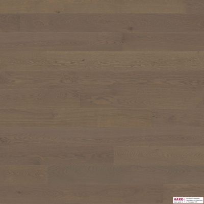 Декор паркетной доски  Haro Дуб Ракушечно-Серый Маркант браш 1-пол, масло 538946 фронт