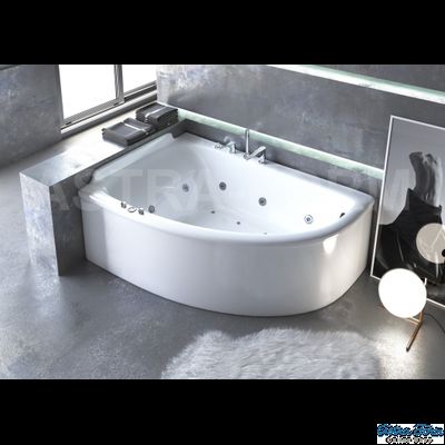 Astra-Form ванна Анастасия левосторонняя 182/125 см белая