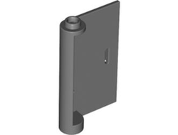 Door 1 x 3 x 4 Right - Open Between Top and Bottom Hinge, Dark Bluish Gray (58380 / 6324001)