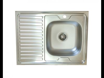 Мойка накладная правая 80х60