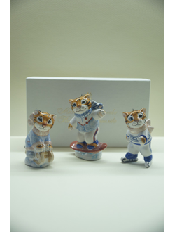 Комплект ёлочных игрушек "Тигрята"