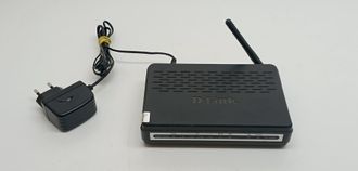 Модем ADSL2+ D-Link DSL-2640U + маршрутизатор 4 порта + Wi-Fi 65 Mbit/s (комиссионный товар)