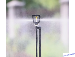 Дождеватель туманообразующий черный,  22,8-33,9л/ч, радиус 0,9-1м