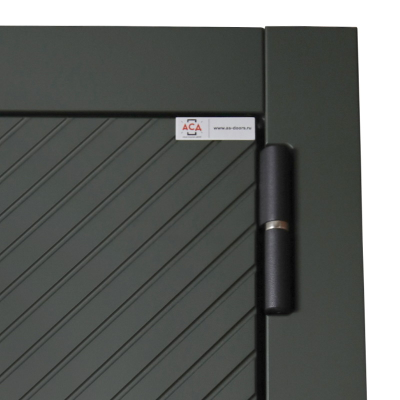 Стальная дверь   Санторини с зеркалом (биометрический замок).