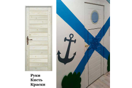 Дверь ДГФ после финишной обработки