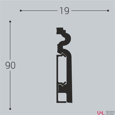 Плинтус Bello Deco XPS П2 2000х80х22