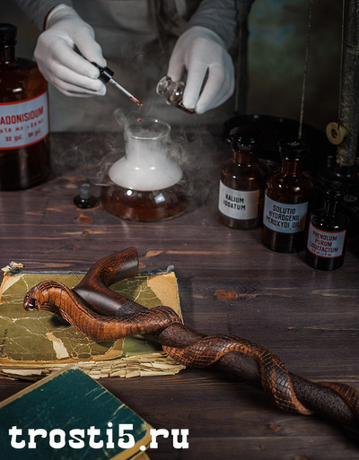 Трость "Королевская кобра"