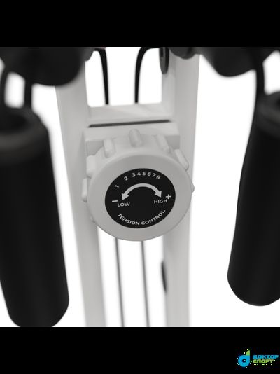 Велотренажер X-Bike DFC DavCreator Max, бело-серый