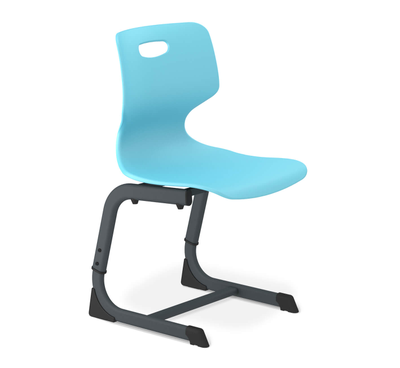 Стул Sheffilton SHT-S-TN22 голубой антрацит