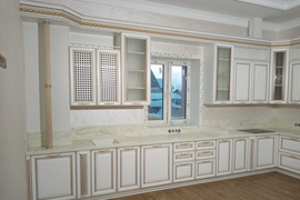 Кухня массив Бьянко