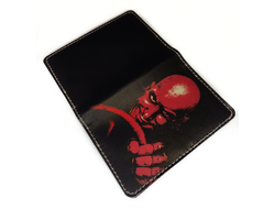 Обложка на автодокументы с принтом "Беспечный ездок"