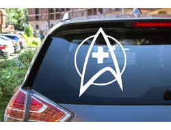 Наклейка виниловая Star Trek, Стартрек №16