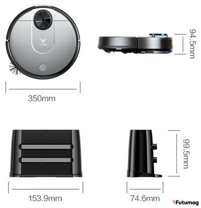 Робот-пылесос Xiaomi Viomi Vacuum Cleaning Robot