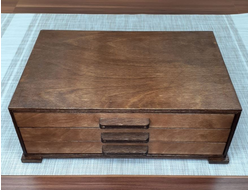 Комод для коллекции камней